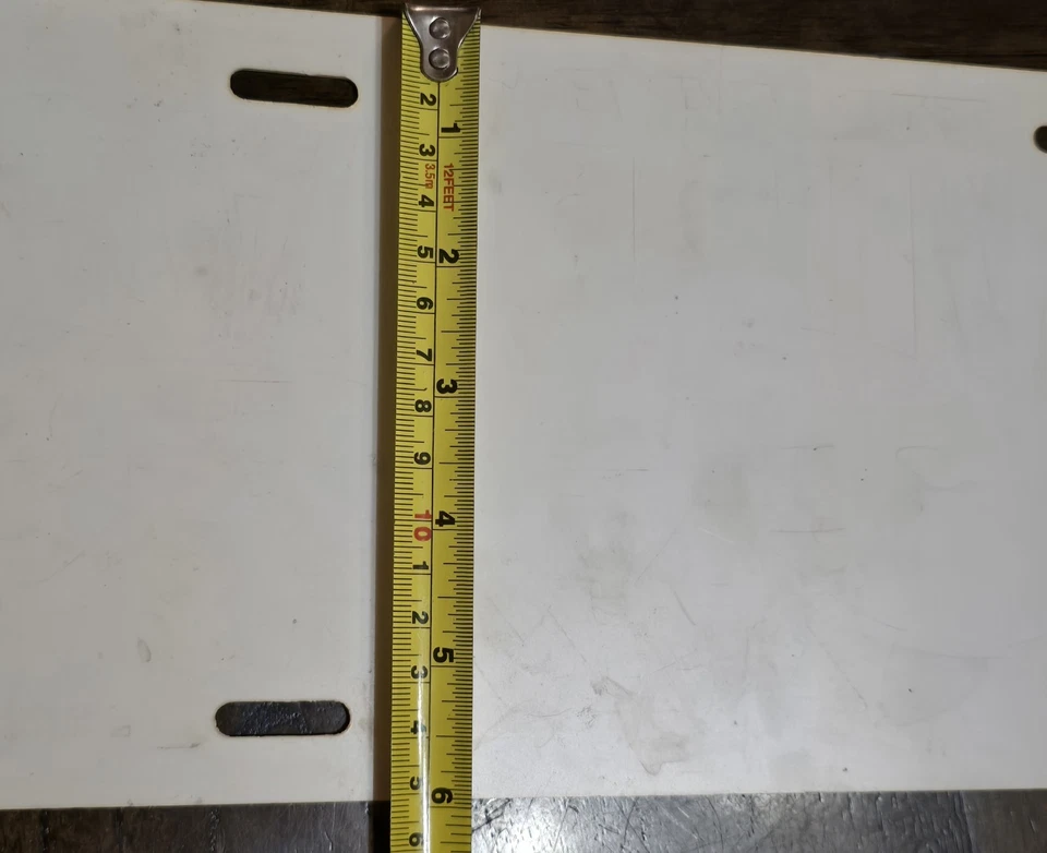 1995 Tampa Bay Devil Rays Sting MLB Baseball Team Plastic 12" License Plate - Image 4 of 4