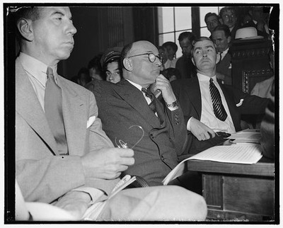 Washington DC Tom M Girdler 1938 Senate Civil Liberties Committee Hearing