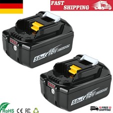 Per Makita BL1850B batteria 18 V Li-ion LXT BL1830 BL1860B 5.0Ah batteria 2 confezioni