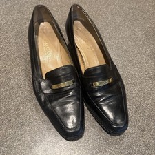 RARE Vintage Gucci Black Loafers Size 37 1/2 C