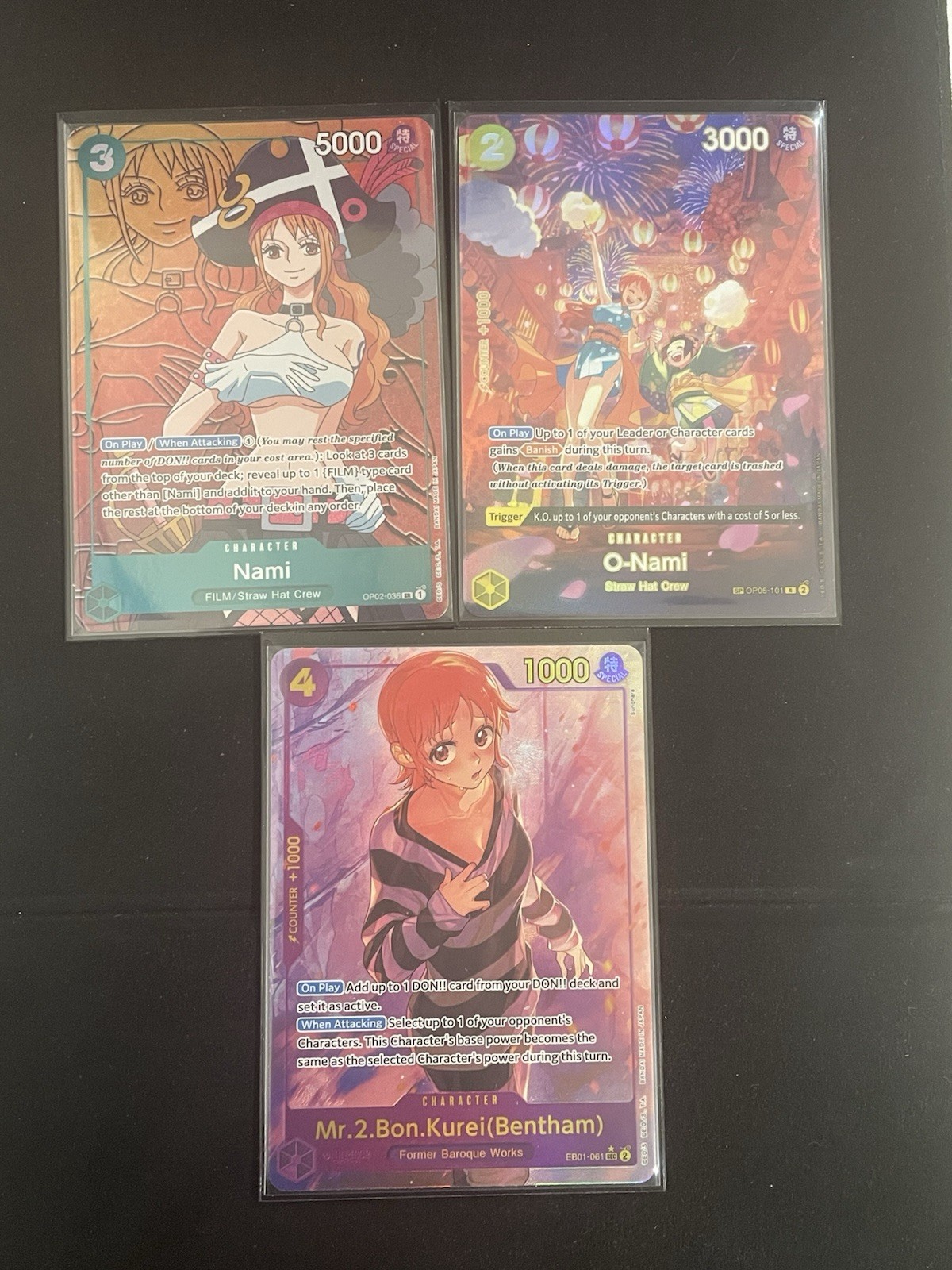 ONE PIECE TGC NAMI - O-NAMI - MR.2.BON.KUREI