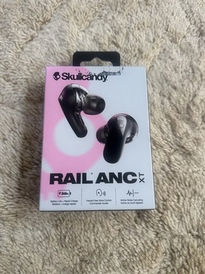 Skullcandy Rail ANC XT Wireless In-Ear Earbuds True Black, Noise Canceling