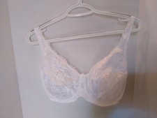 Bra Wacoal Bra 38DD White Floral Full Lace Style 85147