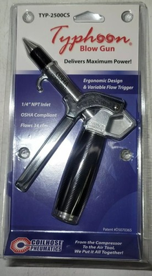 #ad Coilhose Pneumatics Typhoon Blow Gun #TYP 2500CS OSHA Compliant $29.99