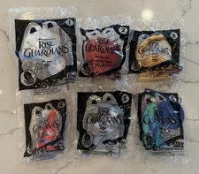 Rise of the Guardians 2012 Happy Meal Toys Full Set