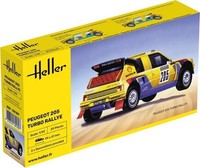 Heller - Peugeot 205 Turbo Rallye #205 Zum Zusammenbauen Und Lackieren - 1/43...