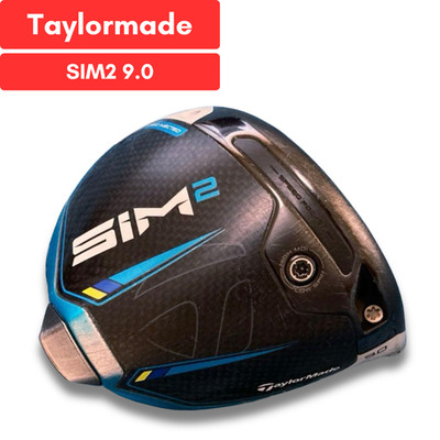 TaylorMade SIM2 9* Grad Driver Kopf nur Rechtshand GEBRAUCHT D3124