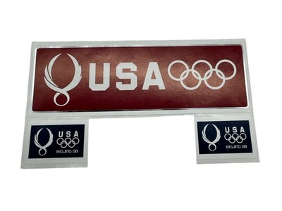 2008 USA Beijing Olympics Stickers Decals Red White & Blue US Olympic Committee