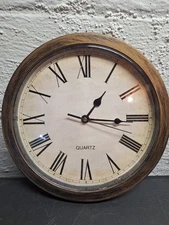 Storage Wall Clock Indoor Use With Secret Hidden Compartment Sangtai 5168 