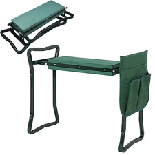 Gardening Workseats Garden Kneeler Seat Portable Foldable Garden Foam Pad Ben...