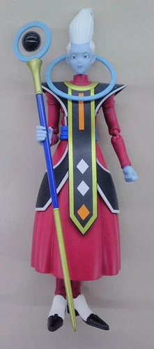 Figura de acción Bandai Dragon Ball S.H.Figuarts Whis usada marca de hombro menor