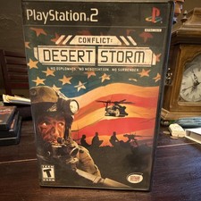 Gotham Games Conflict: Desert Storm PS2 NTSC-U/C T Tactical Shooter Manual