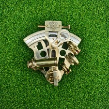 Ancienne échelle de navigation nautique en laiton Astrolabe Marine Sextant