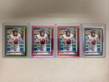 2025 Panini Donruss Optic Bo Nix /50 /99 /150 /199 Rainbow
