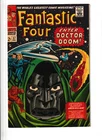 Vintage Marvel Comic Book The Fantastic Four Doctor Doom Vol 1 NO 57 Dec 1966