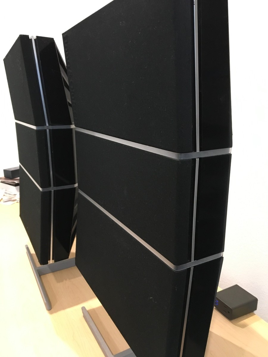 Bang & Olufsen BEOVOX RL 6000 100w Speakers type 6522 with stands