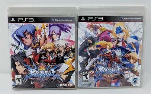 BlazBlue Chrono Phantasma & BlazBlue: Continuum Shift Extend (PlayStation 3 PS3)