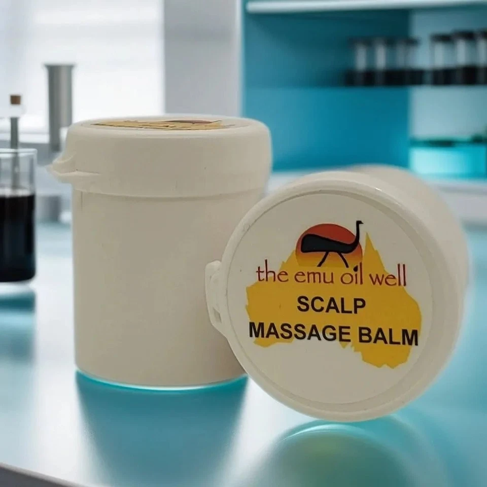 EMU OIL WELL Emu Oil Scalp Balm for Soothing Relief & Growth Stimulation