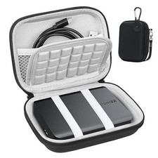 Hard Drive Carrying Case for Toshiba Canvio Basics/Canvio Black Gray