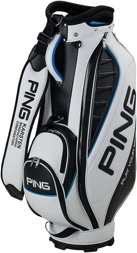 PING Golf Men's Cart Caddy Bag XLT 9 x 47 inch 2.9kg White CB-U2505