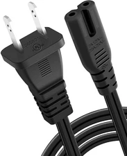 [UL Listed] 12Ft Long AC Power Cord for PS5 PS4 PS3,Xbox One Black 