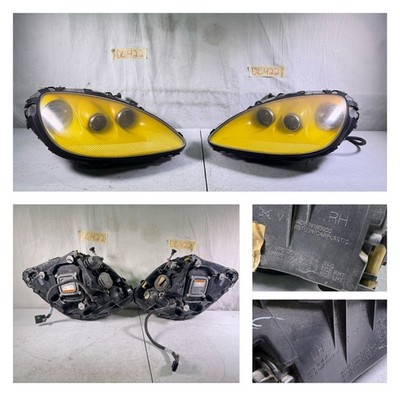 2005-2013 Chevrolet Corvette C6 RIGHT+Left LH+RH OEM Xenon HID YELLOW Headlight