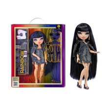 Rainbow High Modepuppe Kim Nguyen Blaue Puppe Modisches Outfit Accessoires 4+