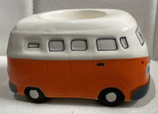 VW Camper Van Novelty Egg Cup Orange