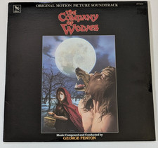 THE COMPANY OF WOLVES LP Soundtrack George Fenton HORROR Varese Sarabande 1985