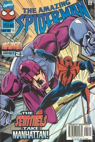 Amazing Spider-Man #415 VF 1996 Stock Image