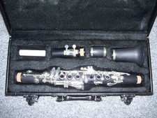Eb key Soprano clarinet with case
