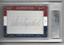 Don DRYSDALE - 2017 Leaf Sports Icons CUT SIGNATURE Autograph #6/8 - Dodgers HOF