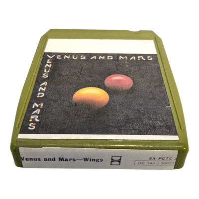 Getestete & Neue Pads! Wings Venus & Mars | 1975 | B+ 8-Spur-Kassette