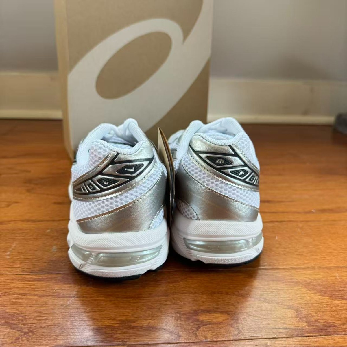 New ASICS Gel-1130 White Pure Silver Mens Shoes 1201B020-100 | eBay