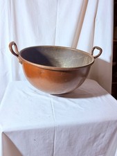 Antico secchio calderone in rame