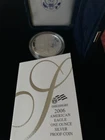 2006 W American Silver Eagle Choice Proof Bullion - $1 Coin  COA OGP