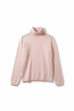 NWT WoolOvers Women  s Turtleneck Jumper Sweater Merino Wool Cashmere Size Small