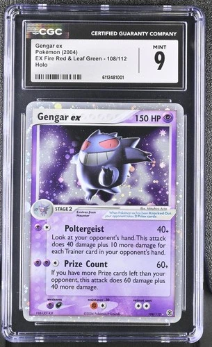 CGC 9 Gengar EX 108/112 Fire Red Leaf Green
