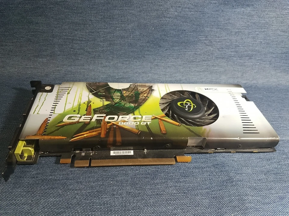 XFX GEFORCE 9600 GT 512MB DDR3 DUAL DVI TV GRAPHICS CARD UNTESTED - Image 2 of 4