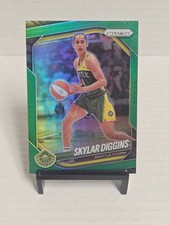 2025 Panini Prizm WNBA #123 Skylar Diggins Green Prizm Seattle Storm