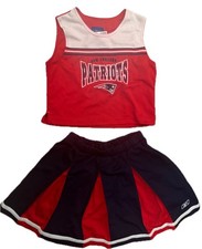 New England Patriots Embroidered Cheerleader Uniform w Tags Pick Size New