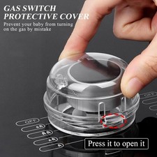 BABY PROOF STOVE KNOB COVERS KITCHEN SAFETY 4/8 PIECES