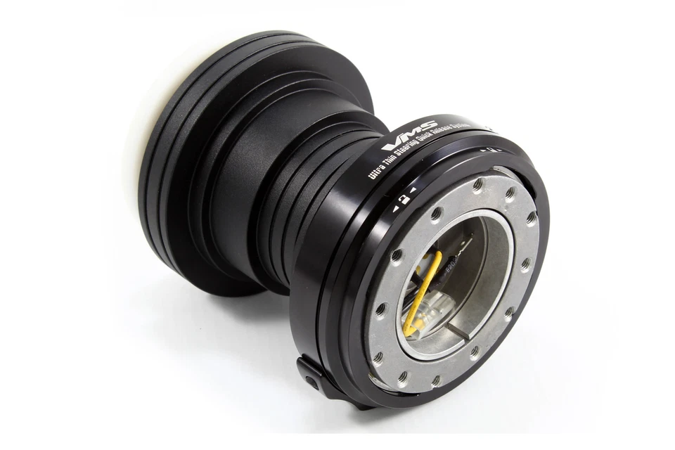 VMS RACING 96-00 HONDA CIVIC BUJE VOLANTE LIBERACIÓN RÁPIDA COMBO CARROCERÍA NEGRA Foto 2 de 2