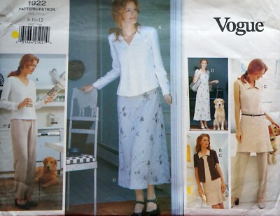 ~ FACTORY FOLDED UC VOGUE MISSES PETITE DRESS, TUNIC, TOP & PANTS SZ 8, 10 12 ~