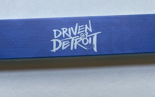 NFL Detroit Lions License Plate Cover “Driven By Detroit" - Picture 3 of 3