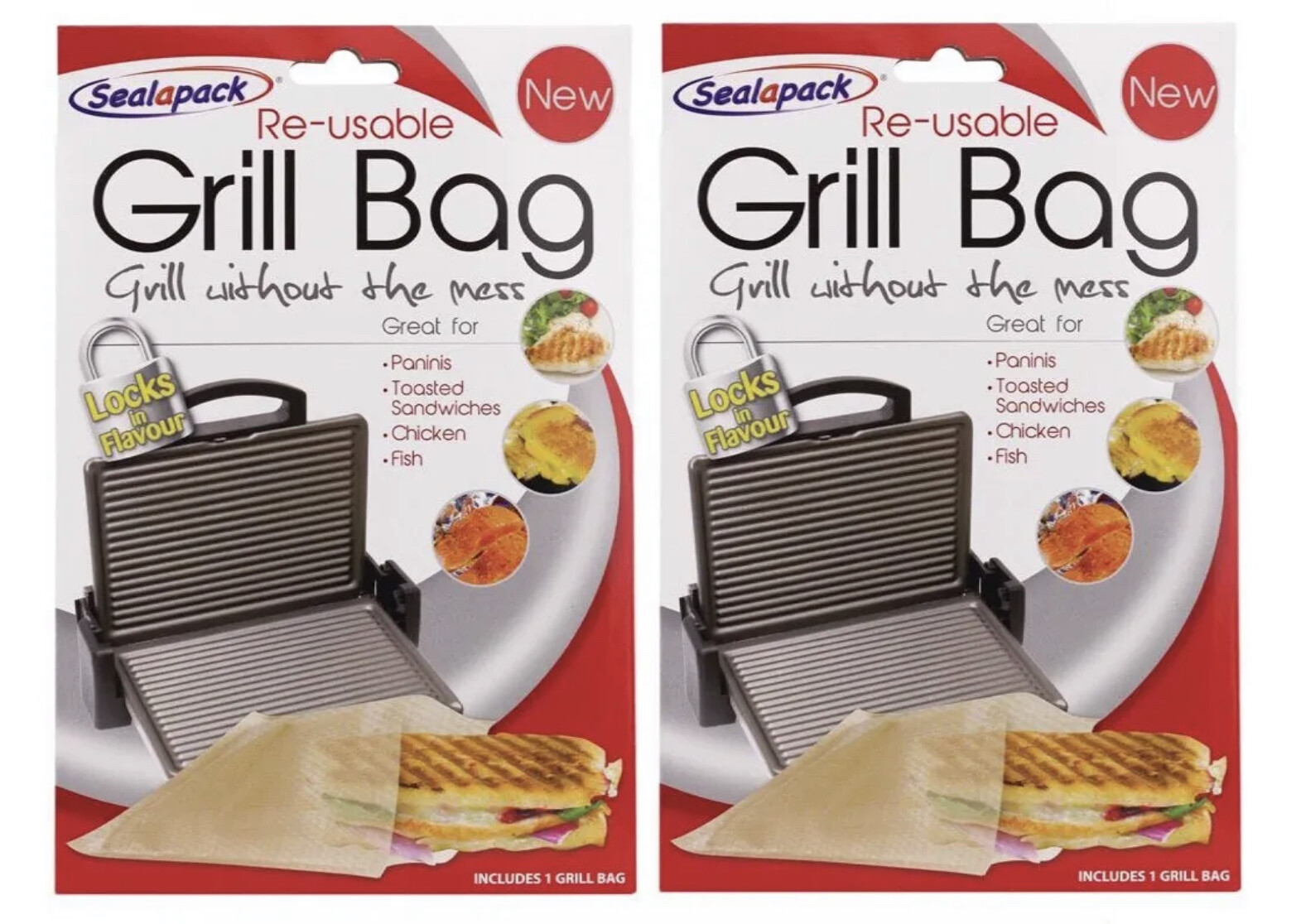 Sealapack Reusable Grill Bag Toaster Bag Chicken Roasting Bags eBay