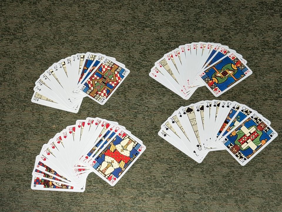 Карты для игры Jugendstil ар-нуво бридж покер Piatnik игральные карты - Изображение 3 из 3