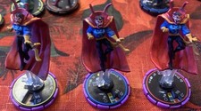 Marvel HeroClix Infinity Challenge Full Set Dr Strange 124,125,126-never Played
