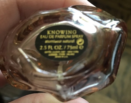 KNOWING Estee Lauder Eau De Parfum Spray Original Formula Vintage 2.5oz Bottle - Picture 4 of 4