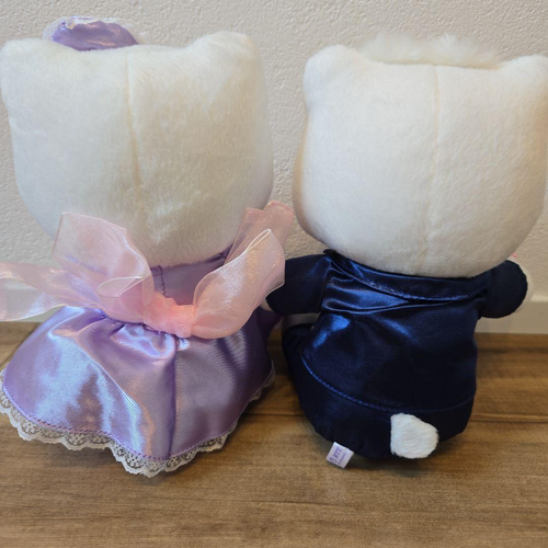Sanrio Hello Kitty & Dear Daniel set matrimonio sposa peluche bambola di benvenuto di JP - Foto 4 di 4